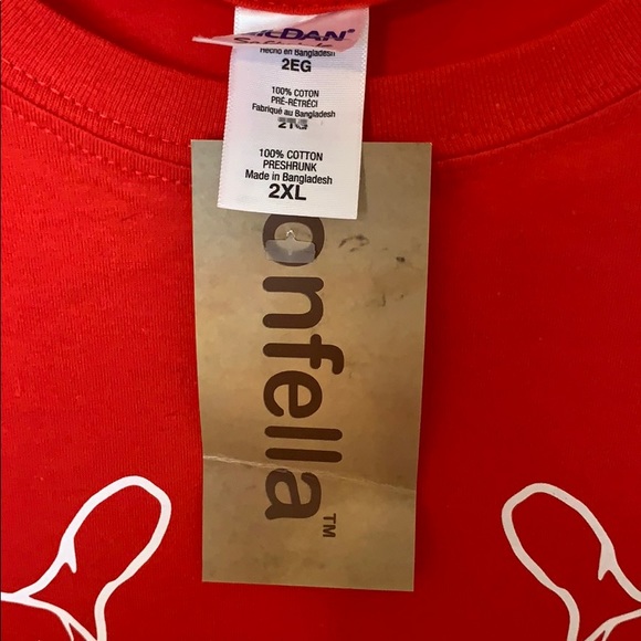 Awesome Dad Graphic T-Shirt Red 2XL NWT Father’s Day Gift Tee - Picture 3 of 4